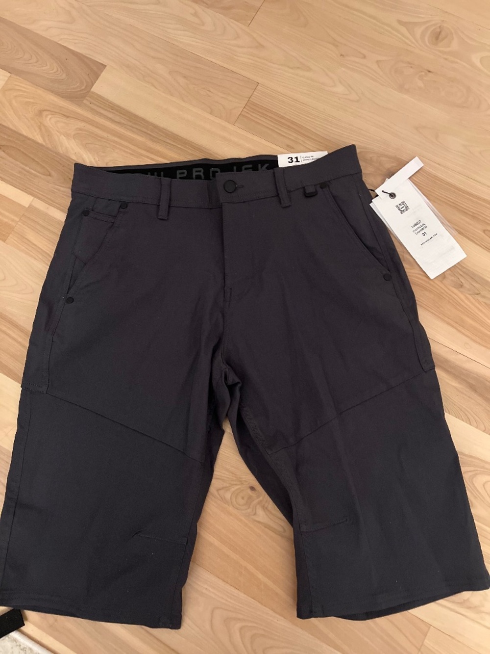 Projek Raw Men's grey Hybrid Shorts - Lightweight Performance